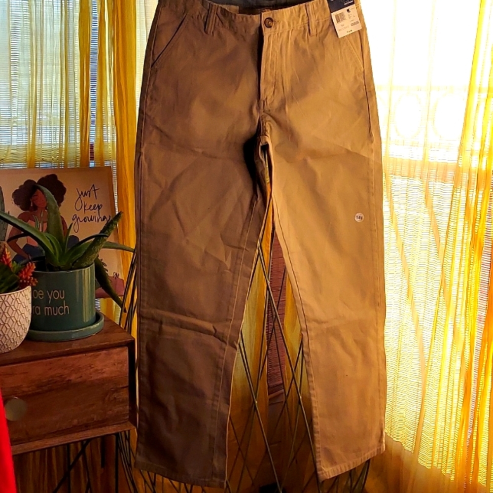Khaki Pants (Youth) by BASIC EDITIONS Sz 14H